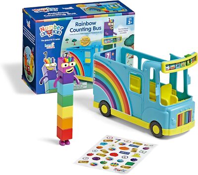 NEU Numberblocks Regenbogen Zählbus Spielset