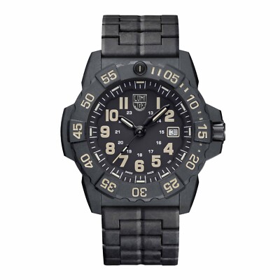 Orologio Subacqueo Militare Luminox Navy Seal Serie 3500 Cinturino Nero 