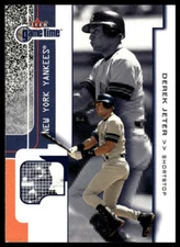 2001 Fleer Game Time #1 Derek Jeter