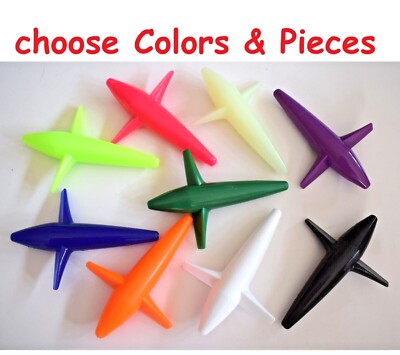 2 -50 pcs 5'' Unrigged Trolling Bird Teaser Tuna Marlin Mahi Saltwater Fish Lure