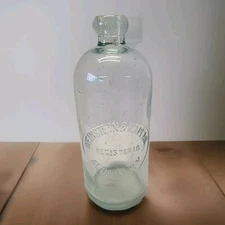 WEINSTEIN KAPLAN ALBANY NY GLASS BOTTLE ANTIQUE D.O.C. 49