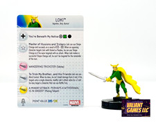 Marvel Heroclix Loki 046 w/ Card Avengers Assemble Set