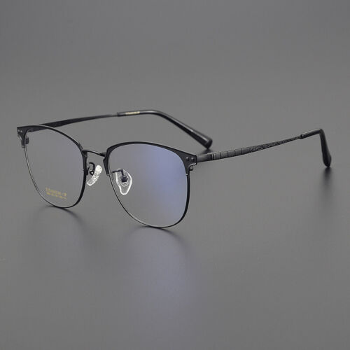 2025 NEU Herren Brille Brillengestell Reintitan Brille Klassische Brille Gold eyeglasses - Bild 10 von 21