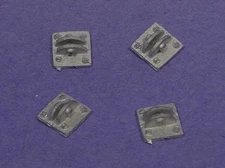 O/On3/On30LOGGING SKIDDER SLED PLATES TYPE 2 WISEMAN MODEL SERVICES PARTS #O166