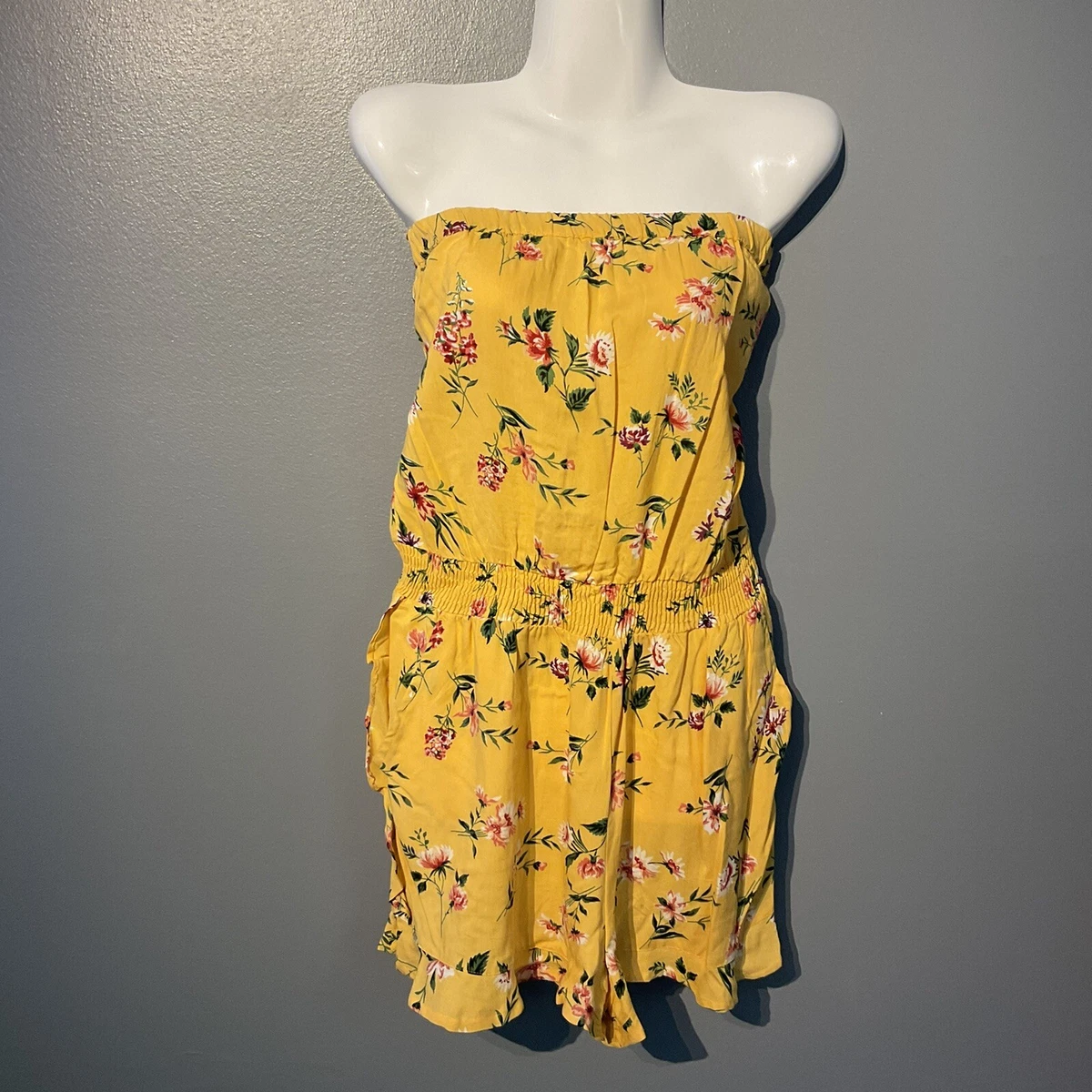 Angie top floral romper
