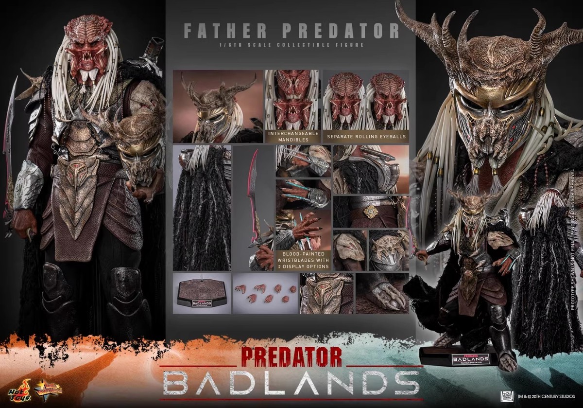 その他 shark predator '23 Pre-sale HT 1/6 MMS863 Predator: Killing Grounds - Predator's