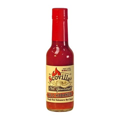 (40,47 /L) Scovilla´s 148ml Hot Gourmet Chili Sauce Wild Habanero, Chilisoße