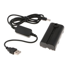 NP-/F990 Battery + USB Power Cable for LED Light