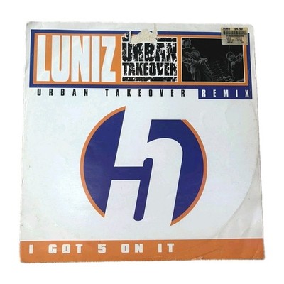 Luniz I Got 5 On It Urban Takeover Remix 12'' Vinyl Jungle D&B Aphrodite 1998
