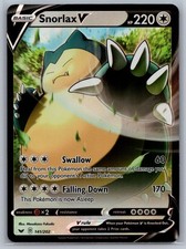 Snorlax V 141/202 Holo V Rare Sword & Shield Pokemon Near Mint on eBay