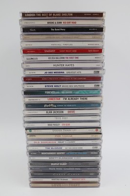 BULK COUNTRY CD LOT - Mixed lot mostly Country CDs 28 total CDs in Jewel Cases