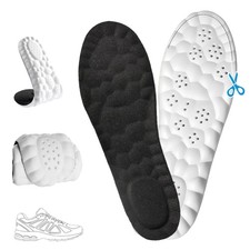 2026 New Steppers Insoles for Men Women - 4D Cloud Comfort Memory Foam Su...