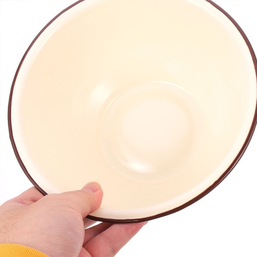 Enamel Bowl Miss Plates and Bowls Enameled for Enamelware Cookware - Bild 7 von 12