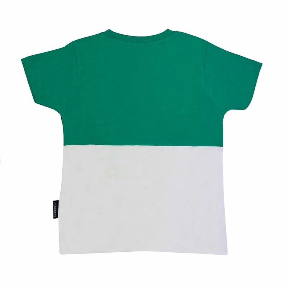 Camiseta de Manga Corta Infantil Kappa 8056M00058 Verde oscuro - Imagen 2 de 4