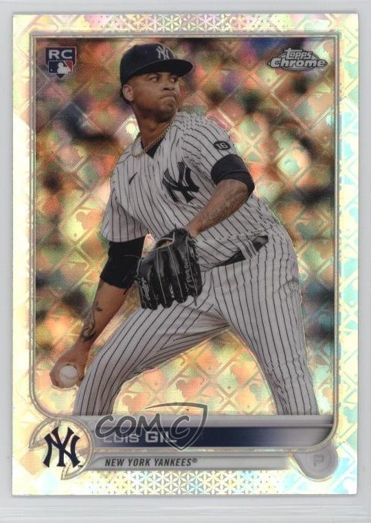 2022 Topps Chrome Logofractor Edition Luis Gil #10 0t2