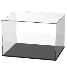 12 x 10 x 8 Inch, Clear Acrylic Display Case, Assemble Acrylic Display Clear Box