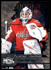 2020-21 SkyBox Metal Universe Vitek Vanecek #108 Washington Capitals