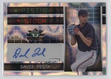 2023 Leaf Eclectic Valiant Rising Stock Silver Lava /6 David Festa Auto 2x4