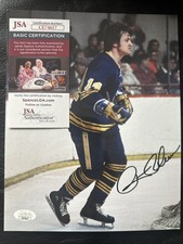 Rene Robert Signed Buffalo Sabres 8x10 Photograph  JSA  COA  CE74617