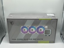 MSI MAG CORELIQUID A13 RGB 360mm All in One Liquid CPU Cooling Kit - White