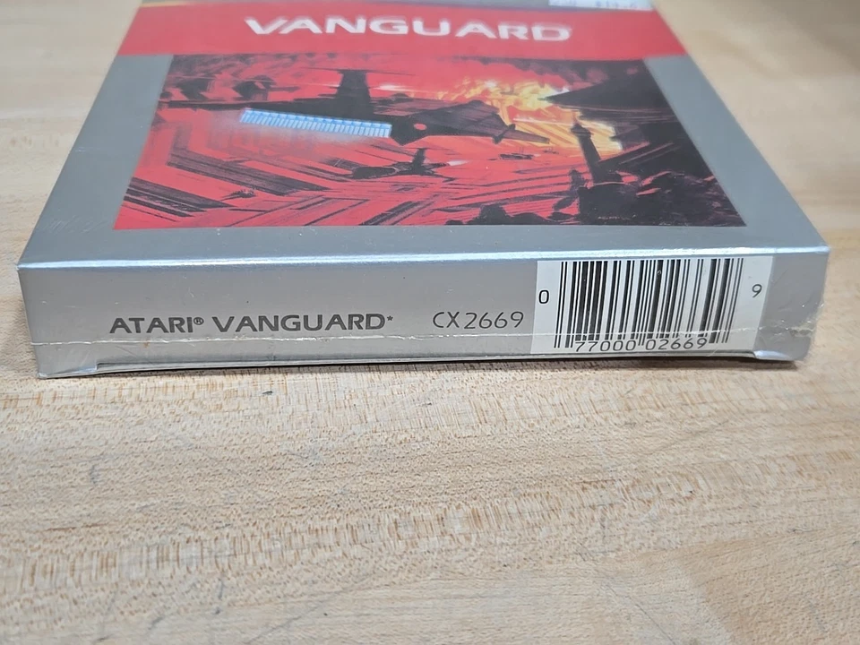 Vintage Vanguard - Atari 2600 Video Game Sealed New CX2669 Shrink Wrap  - Image 2 of 4