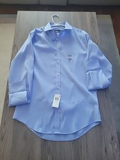 Tommy Hilfiger Men's Blue Long Sleeve Shirt. Size 15 34/35 Athletic Fit. Stretch