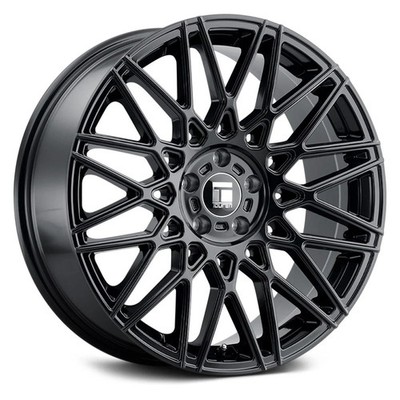 Touren TR78 3278 Wheels 20x9 (35, 5x112, 66.56) Black Rims Set of 4
