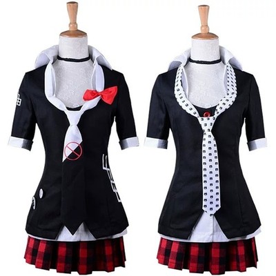 Hot Anime Danganronpa Junko Enoshima Cute Uniform Suit Cosplay Costume Polyester