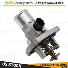 Engine Coolant Thermostat Assembly 96984104 For Chevy Aveo Cruze Sonic w/Housing