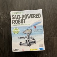 Salt Powered Robot Green Science 4M Kidz Labs