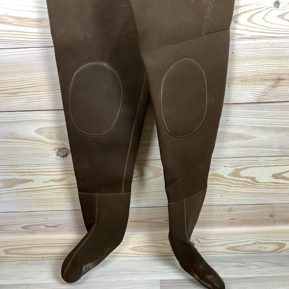 Pro Line Fisherman Chest Waders Large Neoprene Stocking Foot Fishing Overalls - Image 2 of 4