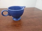 Fiestaware by Homer Laughlin Lapis Blue Ring Handle Creamer Pitcher