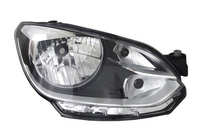 Scheinwerfer rechts für VW Up! 2011-2016 Chrom Halogen H4 für LWR vorbereitet