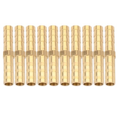  10pcs 6mm Schlauch Barb Schott Schott Stacheldraht Rohrverschraubung gleich