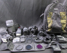 Canon EOS Rebel T6 DS126621 18MP 1080p DSLR Camera Lens  Accessories Bundle D2