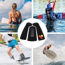 Traction Pad Non Slip Premium Black for Skimboarding Board Board