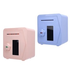 Kids Piggy Bank LCD Touch Screen Password Saving Box Automatic Electric Piggy