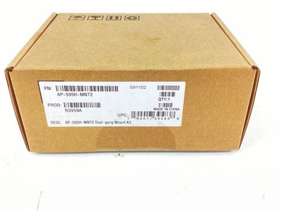 HPE Aruba AP-500H-MNT2 Network Device Wall Mount Kit - R3V59A