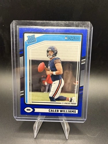 2024 Panini Donruss - Rated Rookie Caleb Williams #327 Blue Press Proof (RC)