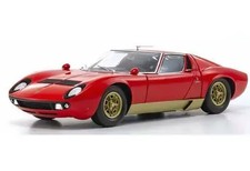 Kyosho Original Lamborghini Miura P400S Red Gold 1/18 Scale Model KS08316R