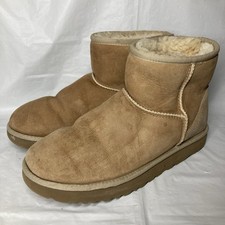 Women  s Size 8 UGG Classic Mini II Chestnut Brown 1016222 Soft Ankle Boots