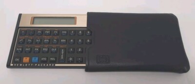 Hewlett Packard HP 12C Financial Calculator With Case 