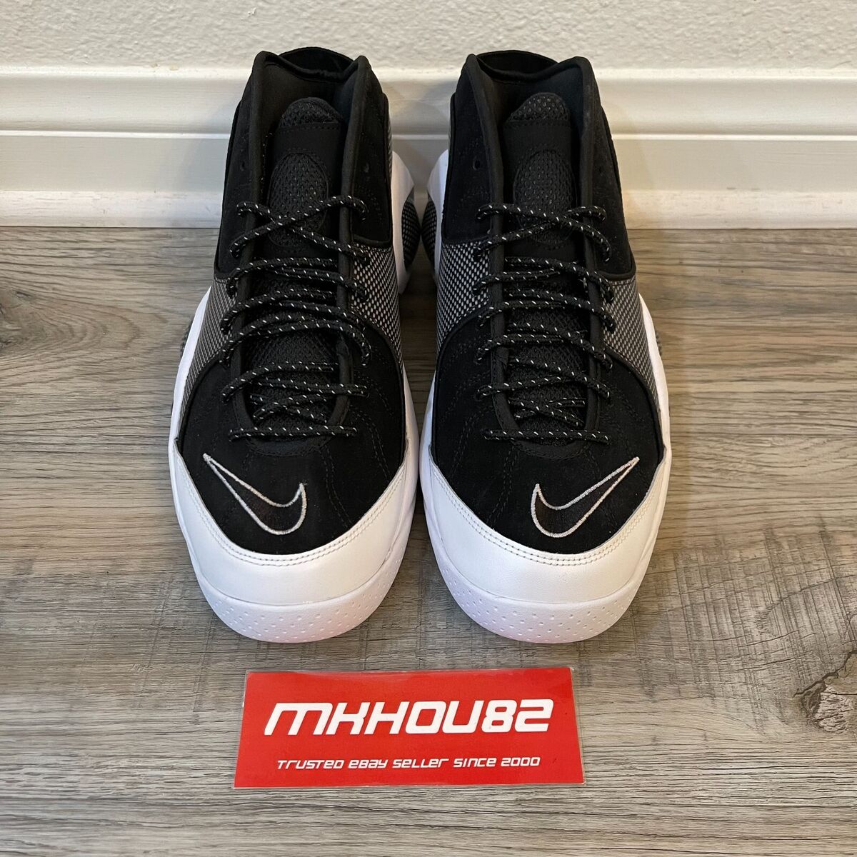 Nike Air Zoom Flight 95 Jason Kidd Basketball Shoes Black Nike Air Zoom Flight 95 Jason Kidd Basketball Shoes Black
