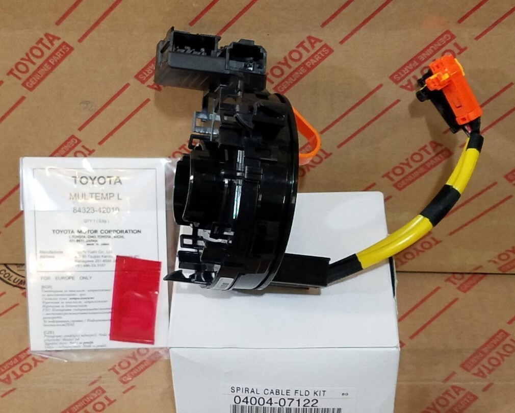 OEM Genuine Toyota Rav4 Spiral Cable Field Kit 04004-07122 New | eBay