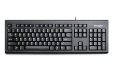 Kensington ValuKeyboard Wired USB Standard Keyboard - UK Layout, Spill Proof