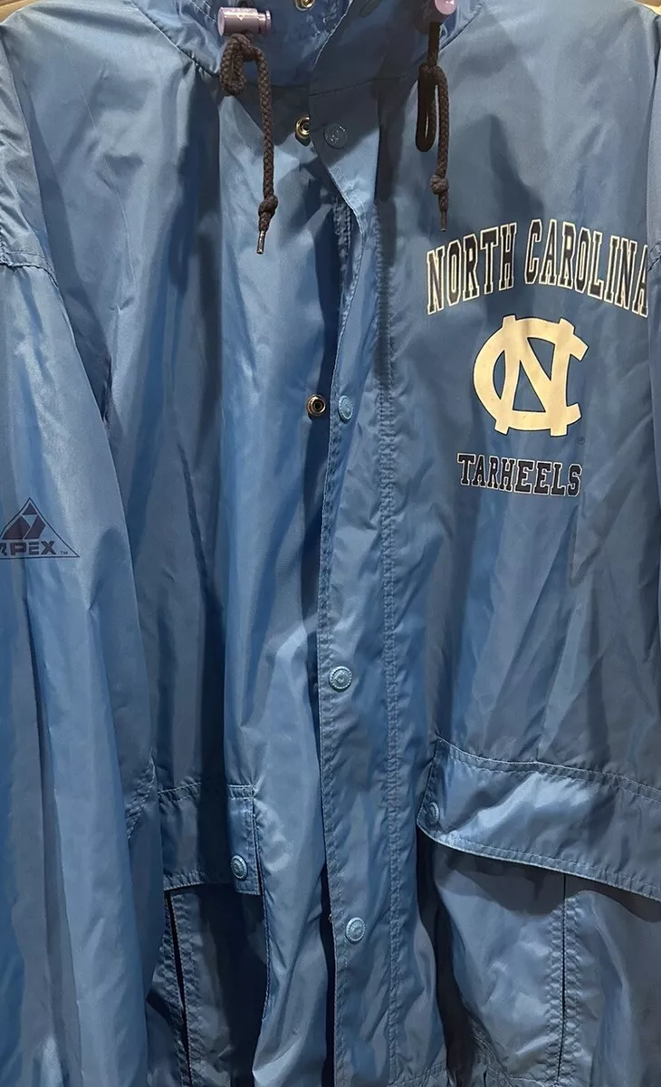Apex One Vintage UNC Carolina Tarheels NC Logo Rain Jacket