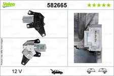 Scheibenwischermotor VALEO 582665 Rear for DACIA;NISSAN