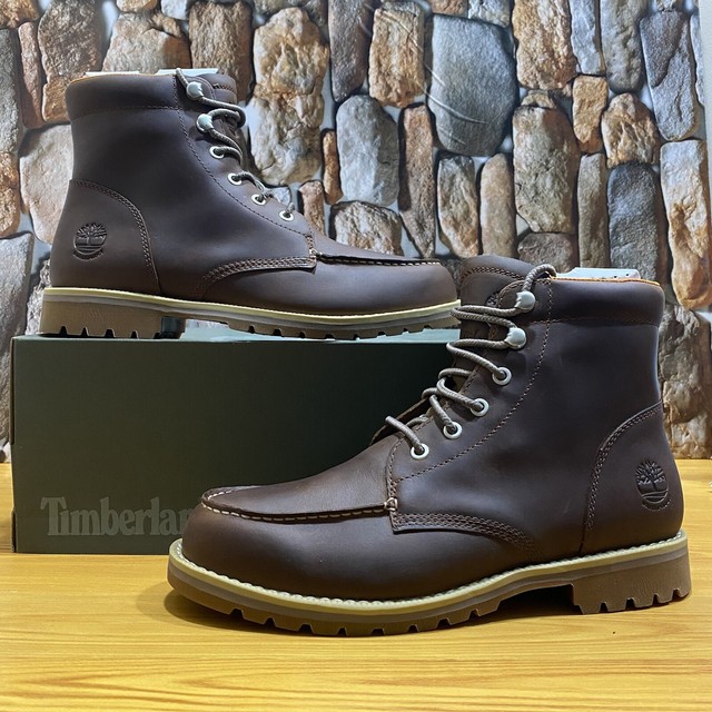 timberland moc toe boots
