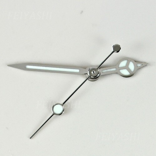 For diver SUB GMT Replace Part silvery Watch hands For nh35 nh36 nh38 Movement - Picture 6 of 8
