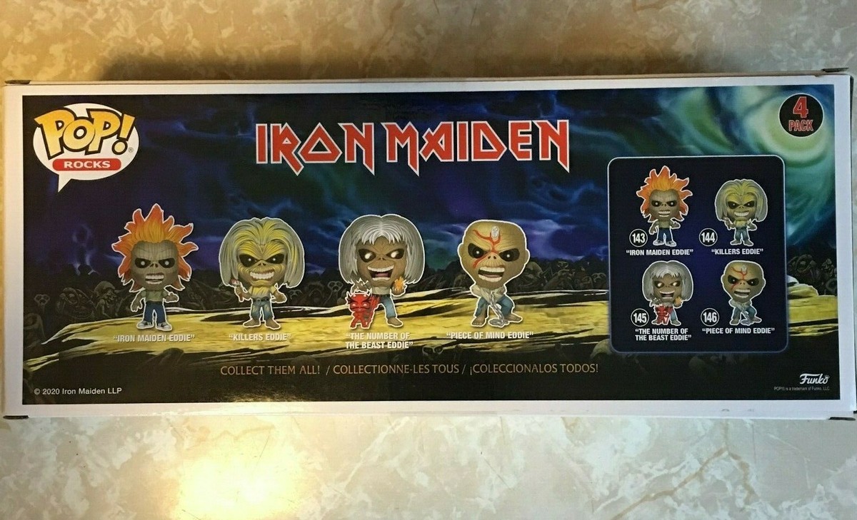 Figura Funko Pop Iron Maiden Killers Exclusivo Edición Especial de